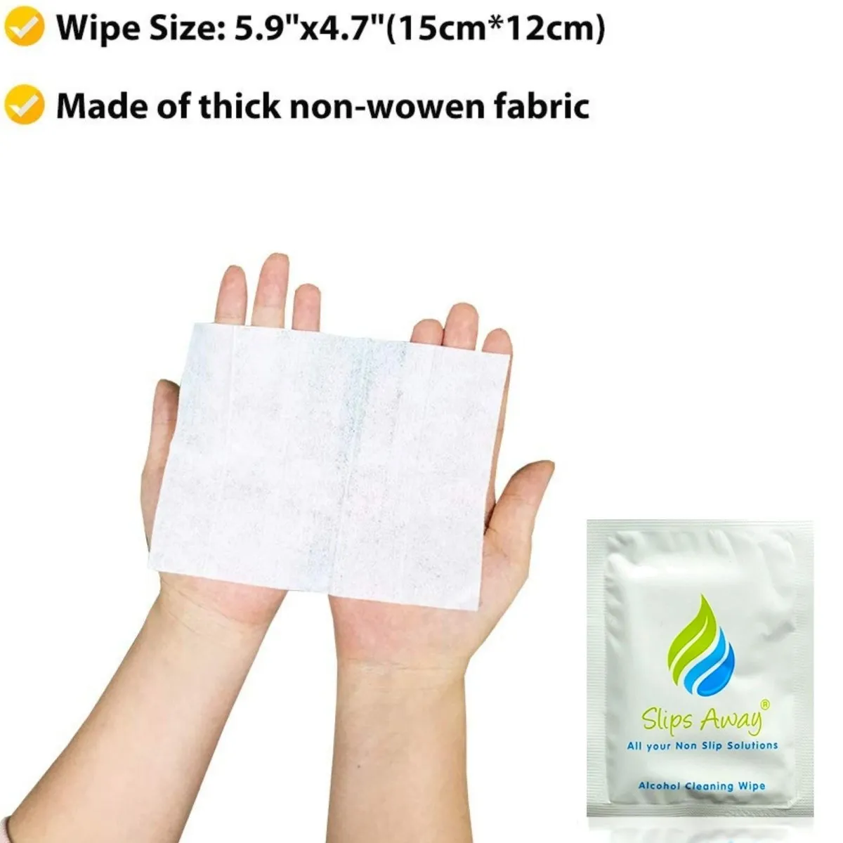 Anti Slip Bath & Shower Stickers – 8x Black Strips