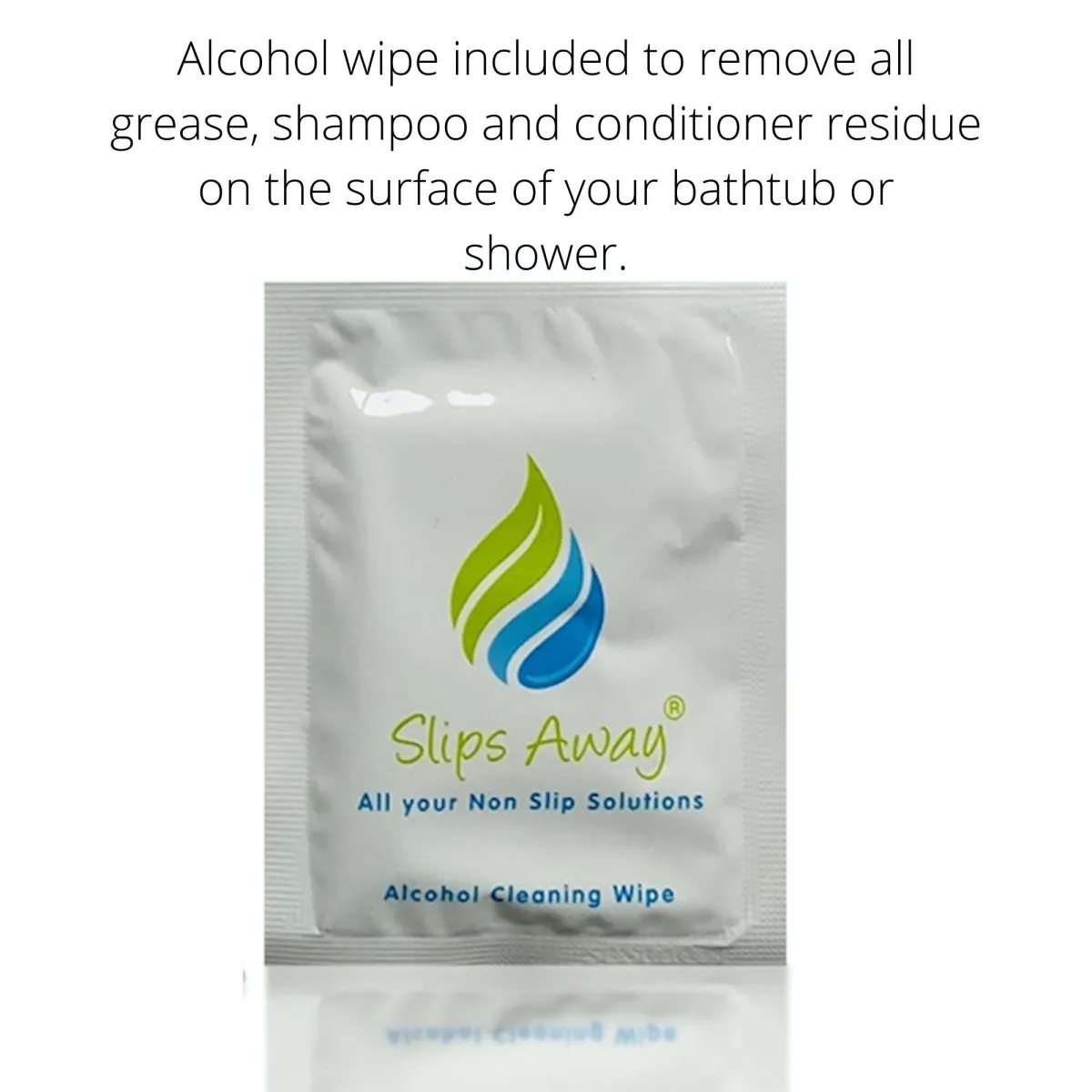 Anti Slip Bath & Shower Stickers – 8x Clear Strips