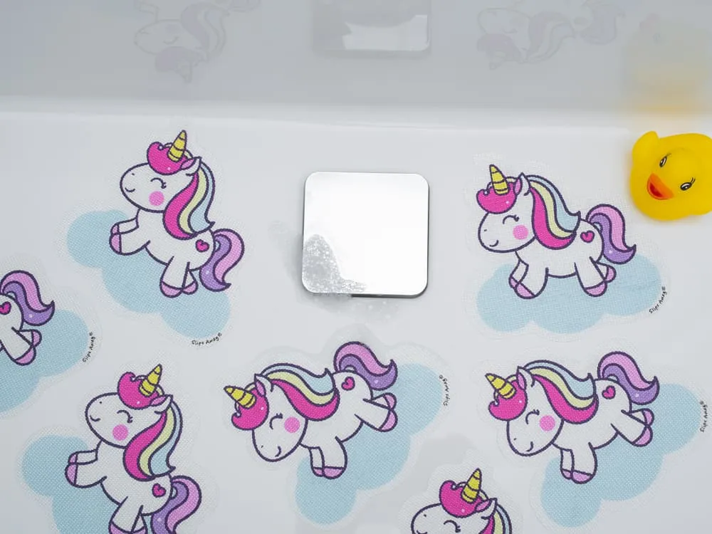 Anti Slip Kids Bath Stickers - Cute Unicorn ( 5x Pack )