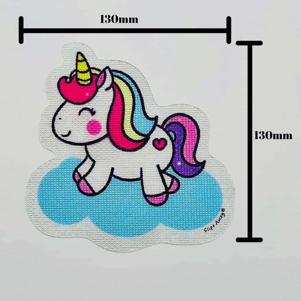 Anti Slip Kids Bath Stickers - Cute Unicorn ( 5x Pack )