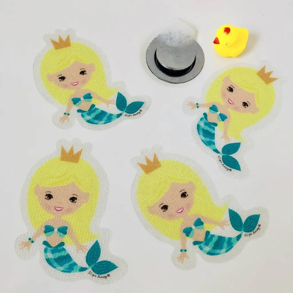 Anti Slip Kids Bath Stickers - Mermaid ( 5x Pack )