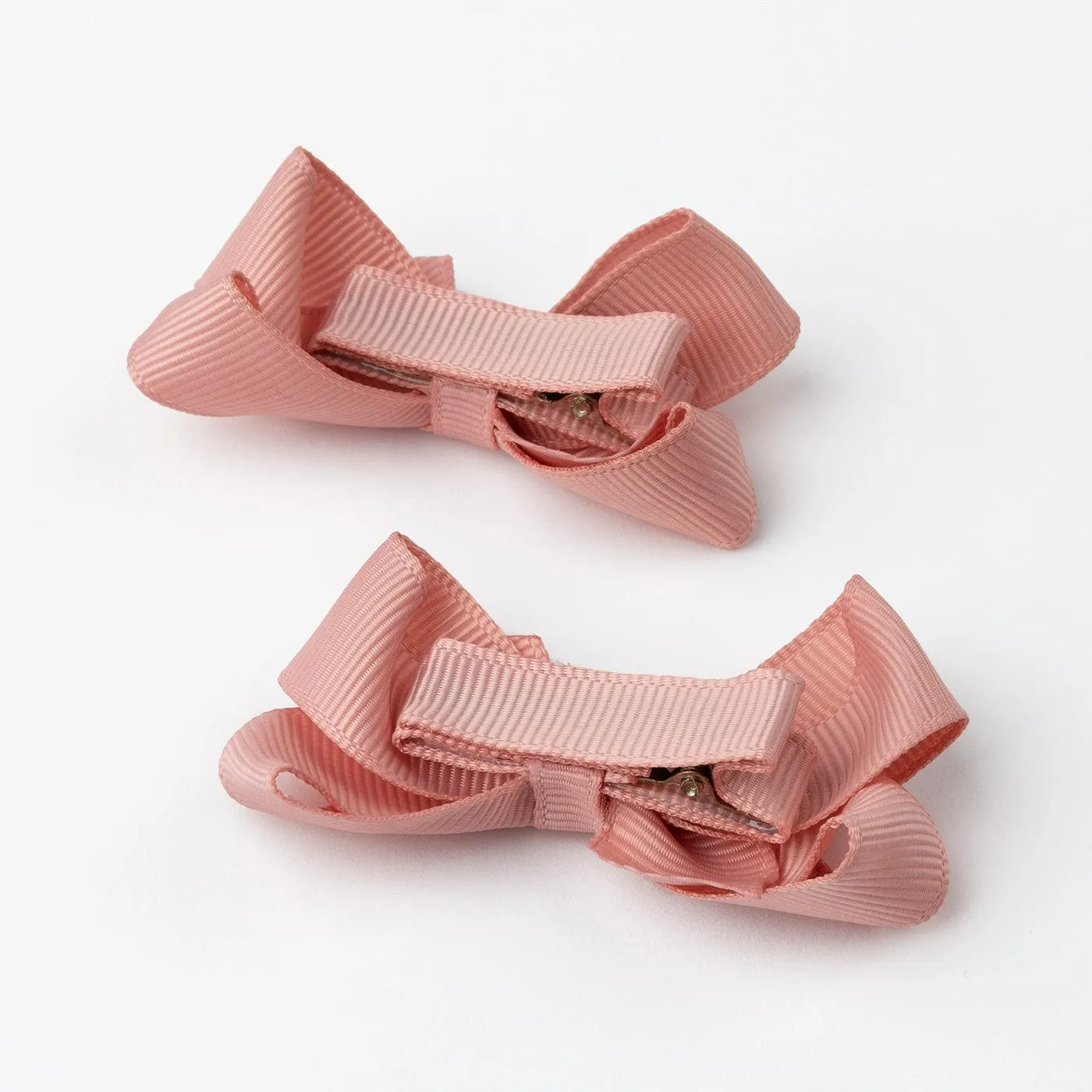 Baby's Nude Bow Hairpin Set