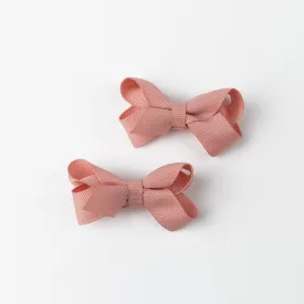 Baby's Nude Bow Hairpin Set