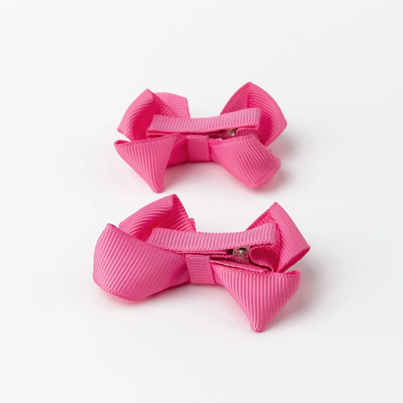 Baby's Pink Bow Hairpin Set