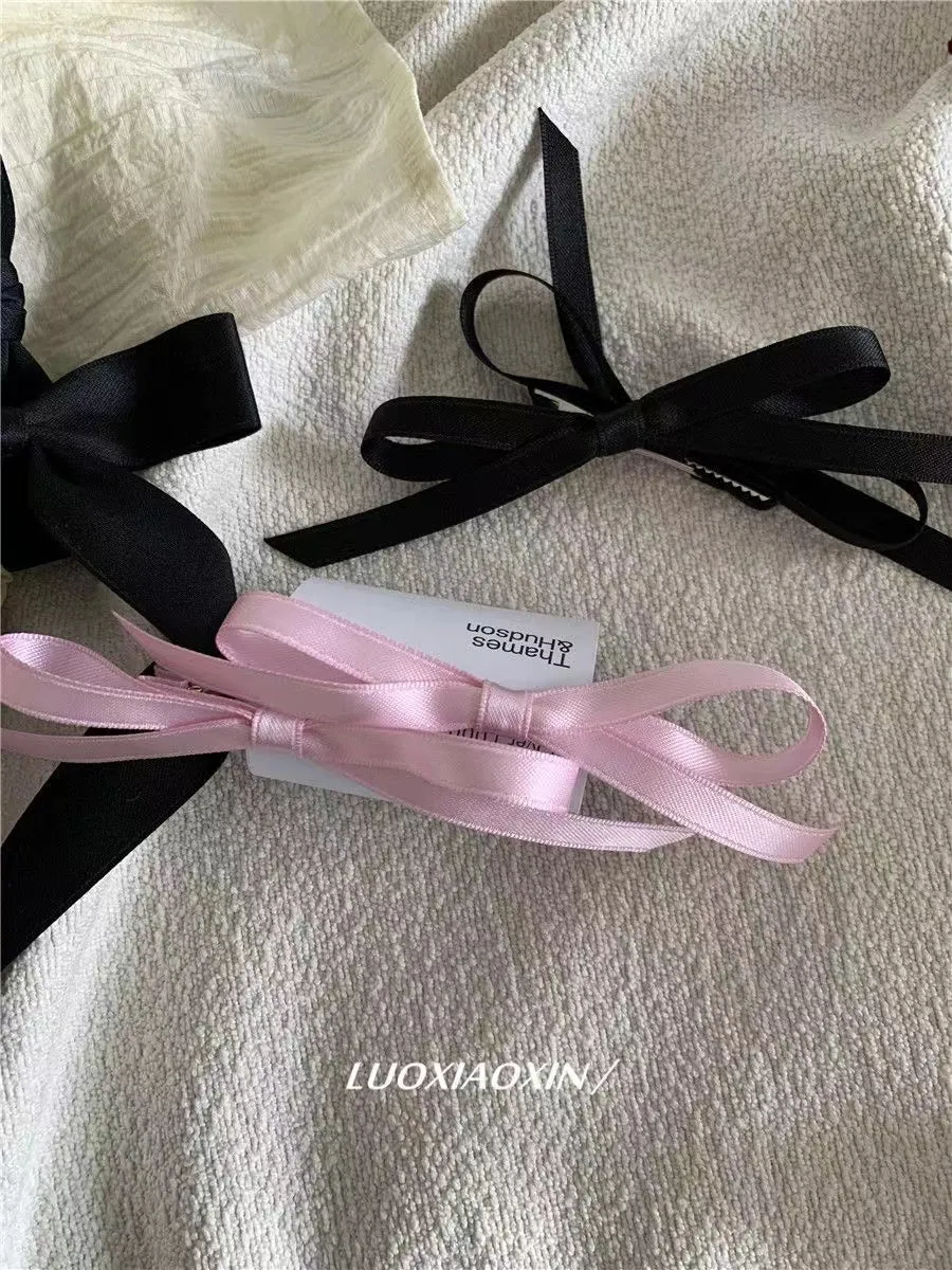 Ballet style Bow Ribbon Hairpin