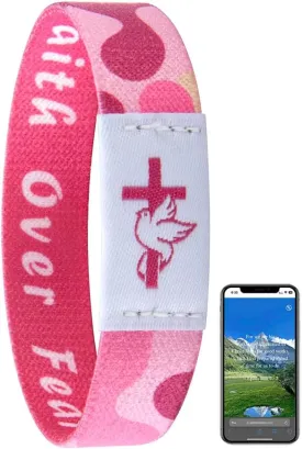 Bible Verse Bracelets Christian Bracelet Daily Bible Verse Bracelet With NFC Inspirational Bible Verse Bracelets For Women Wearable Bible Christian Gift