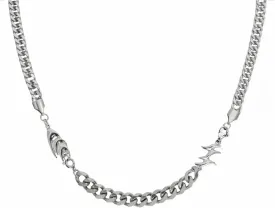 Chain Necklace for Man Irregular Y2k Necklace Beads Shorts Chain Men's Fashion Jewelry