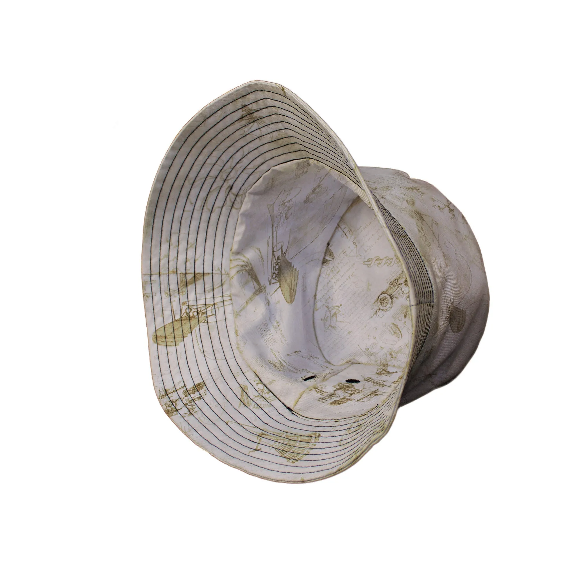 Da Vinci Mechanical Marvels Bucket Hat