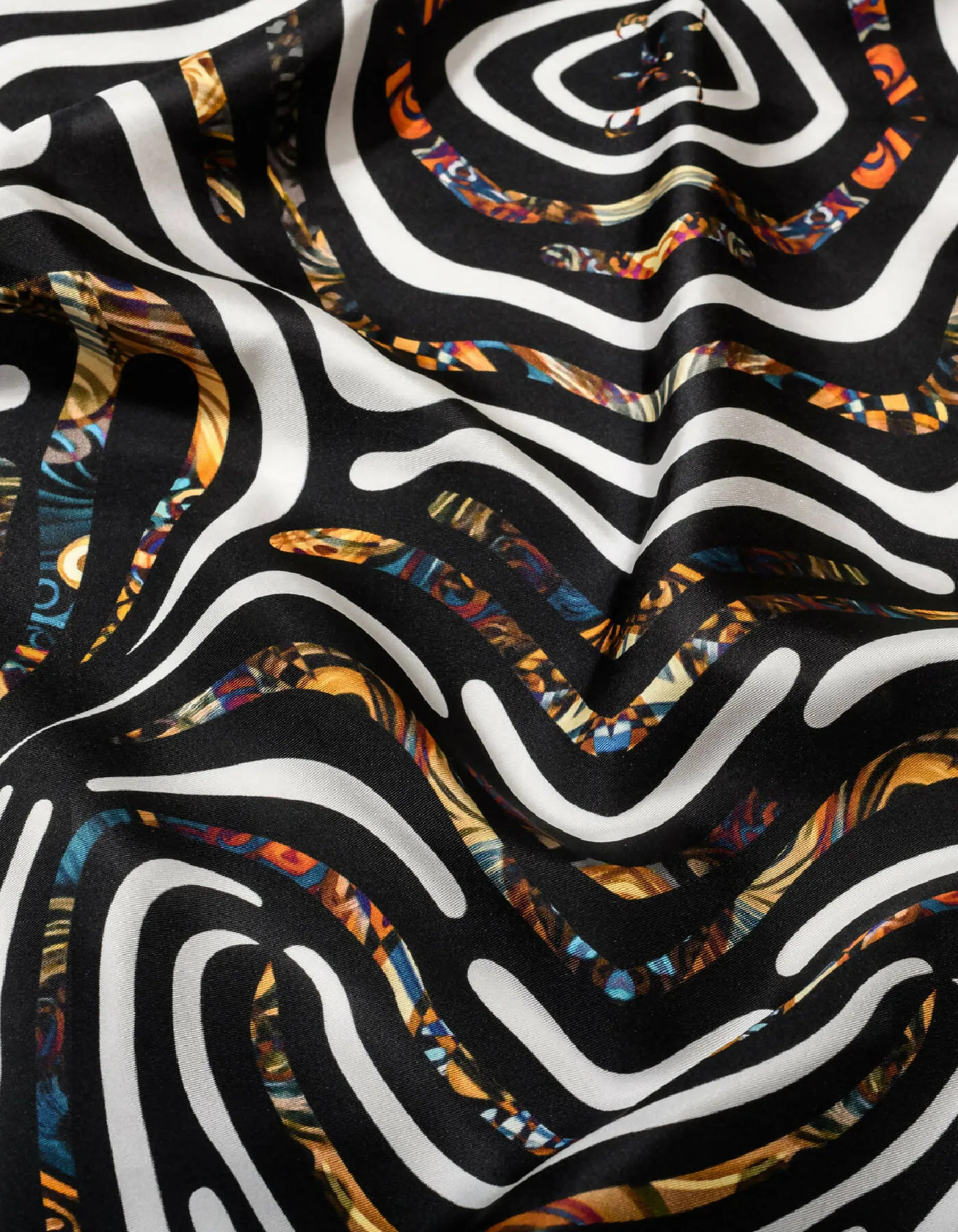 Differences Silk Scarf
