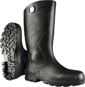 Dunlop Protective Footwear, Chesapeake plain toe Black Amazon, 100% Waterproof PVC, Lightweight and Durable