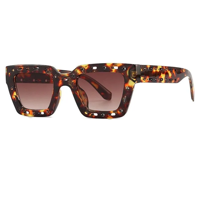 Elowen Retro Square Sunglasses