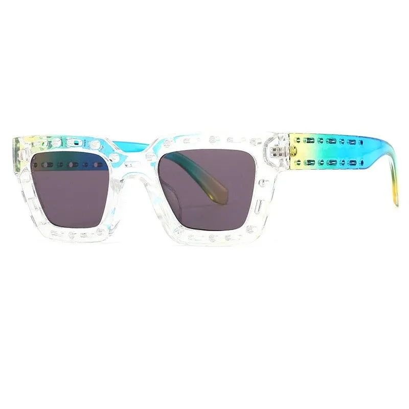 Elowen Retro Square Sunglasses