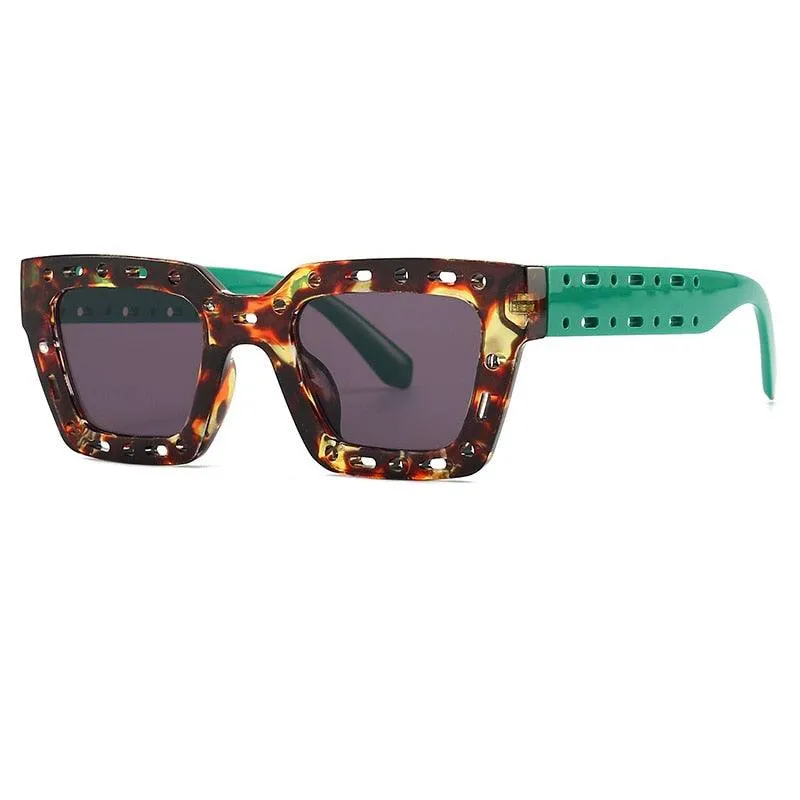 Elowen Retro Square Sunglasses