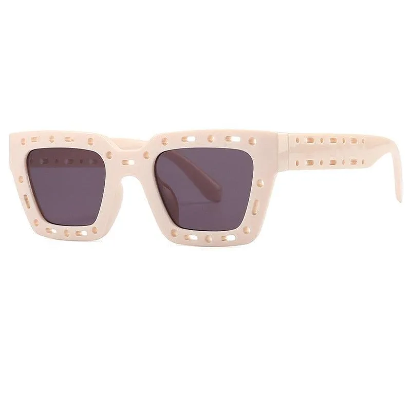 Elowen Retro Square Sunglasses