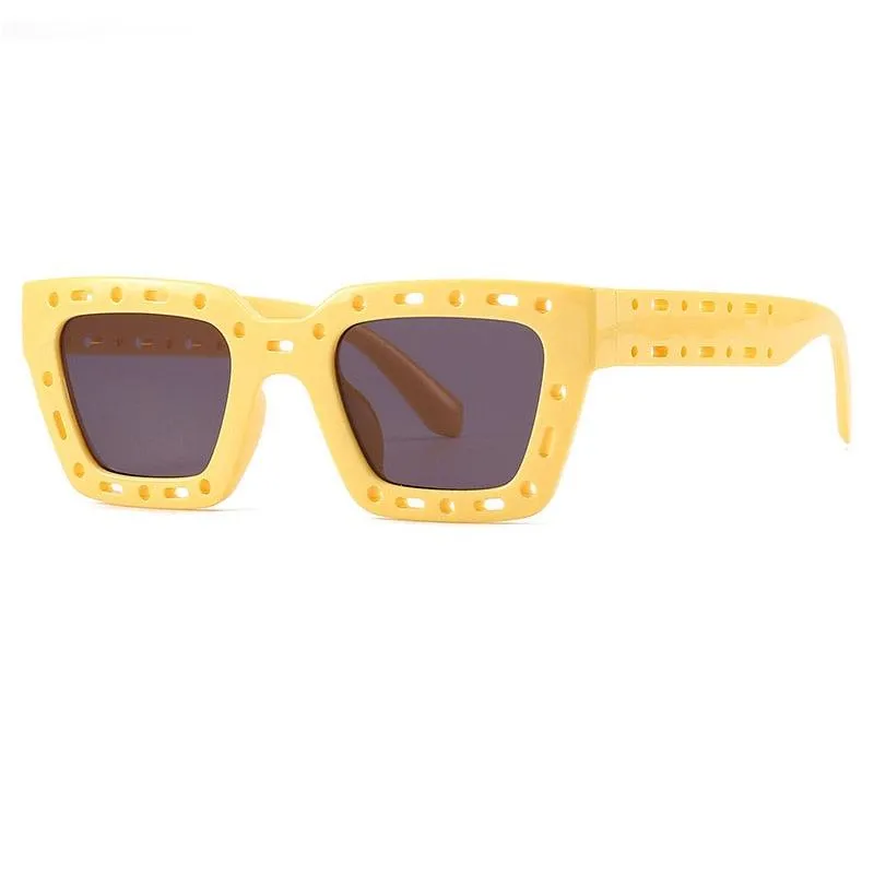 Elowen Retro Square Sunglasses