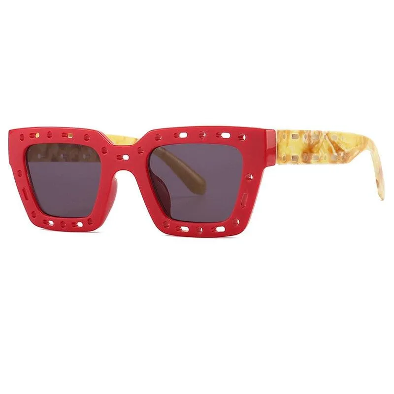 Elowen Retro Square Sunglasses