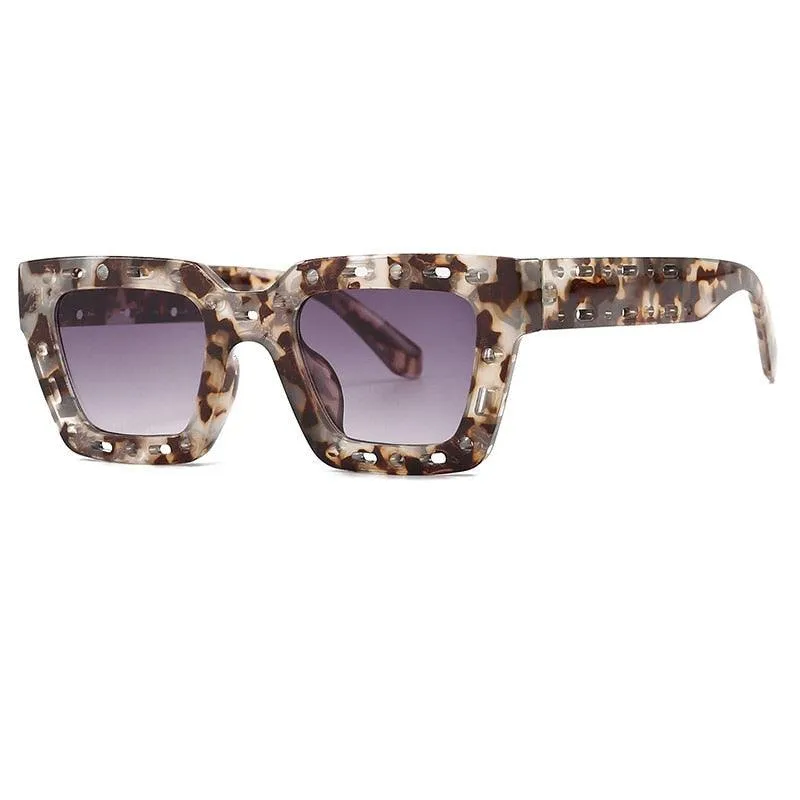 Elowen Retro Square Sunglasses