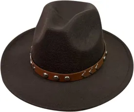 Fashionable Fedora Fedoras Men Wide for Women Dress Hat Women's and Hats Baseball Cap Fashion Cowboy Hat for Infant Boy