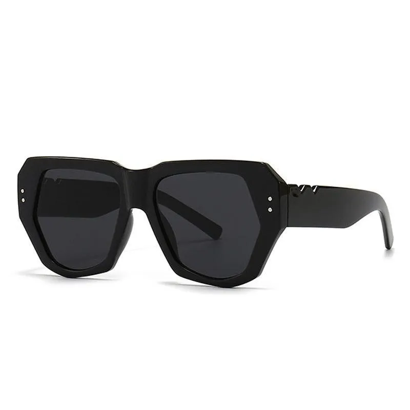 Gemma Retro Geometric Sunglasses