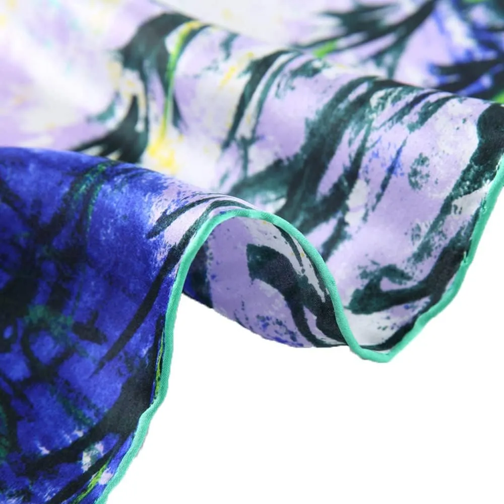 Grace Scarves 100% Silk Scarf, Artists Collection (van Gogh & Monet)