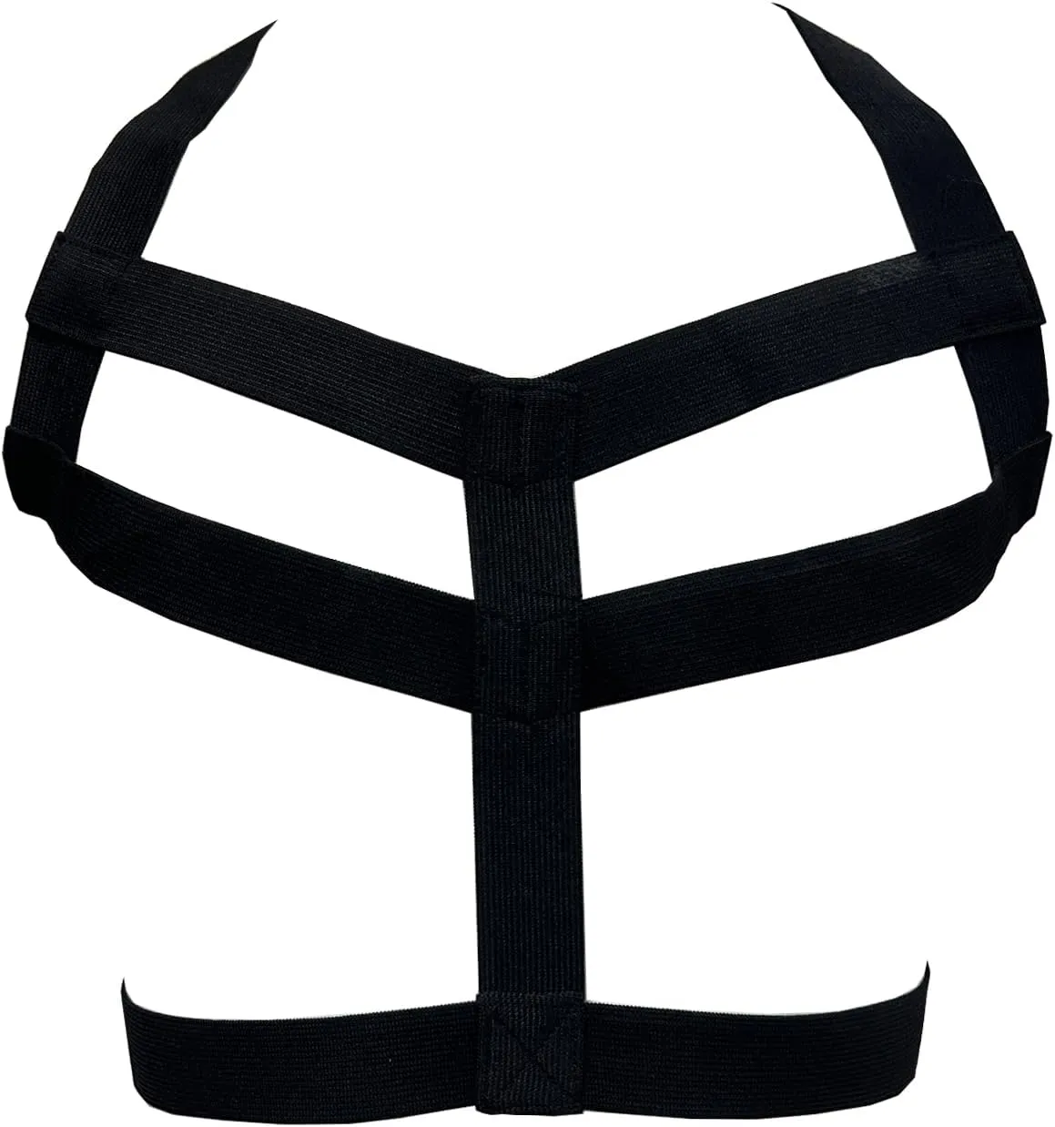 Man Harness Belt Strong Nylon Body Chest Elastic Shoulder Strap Club Wear Costume