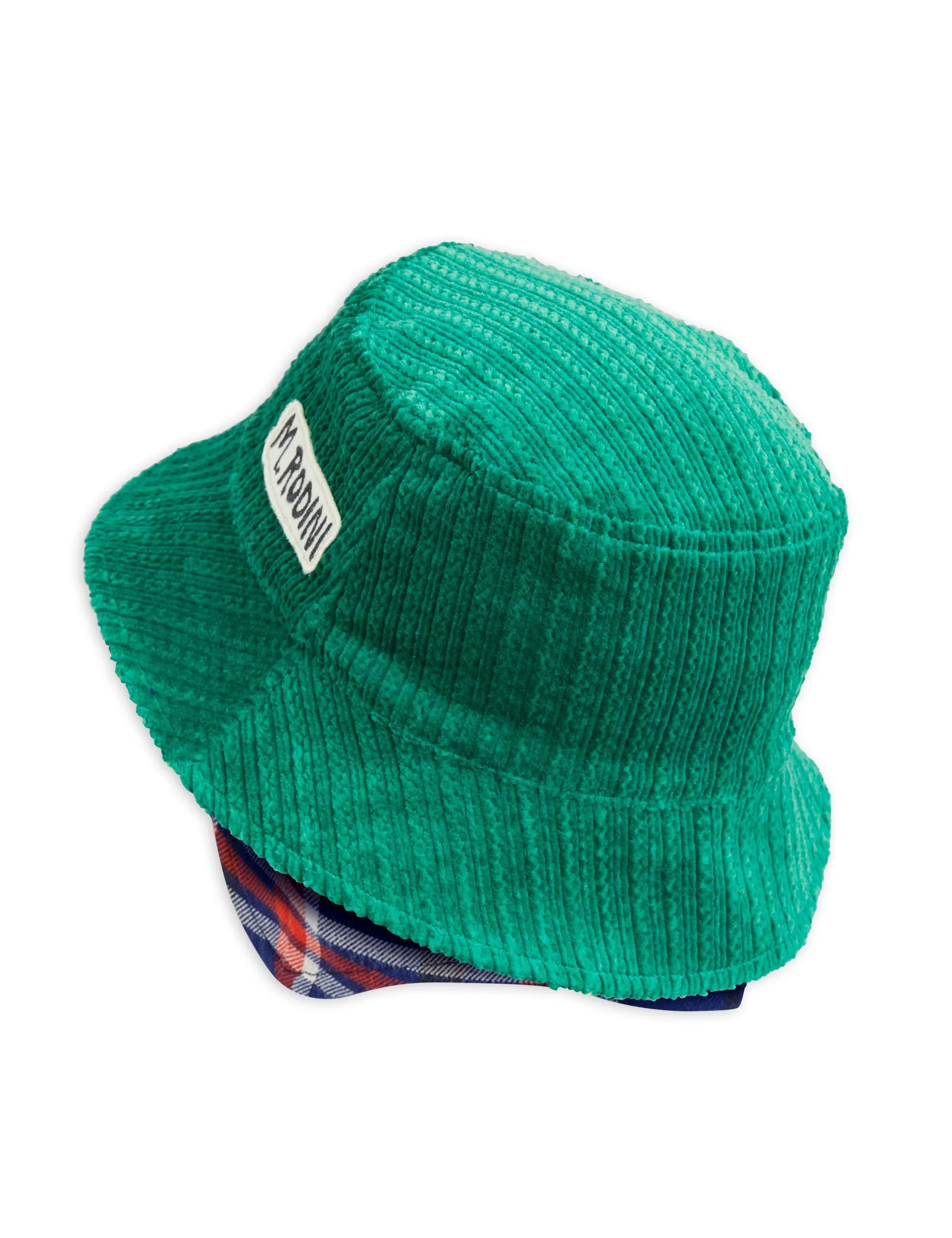 Mini Rodini Corduroy Bucket Hat - Green
