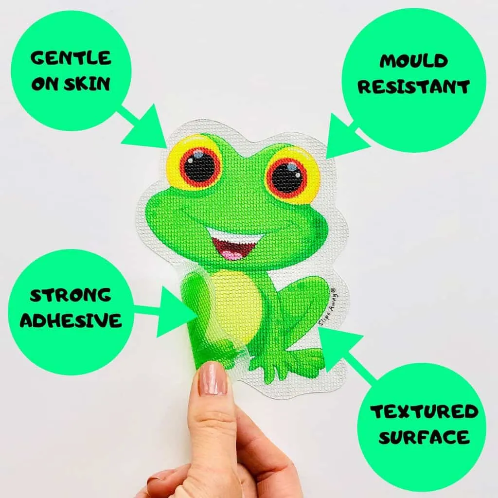 Non Slip Bath Stickers for kids - Variety Value Pack