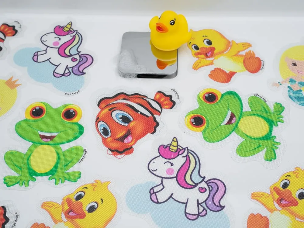 Non Slip Bath Stickers for kids - Variety Value Pack