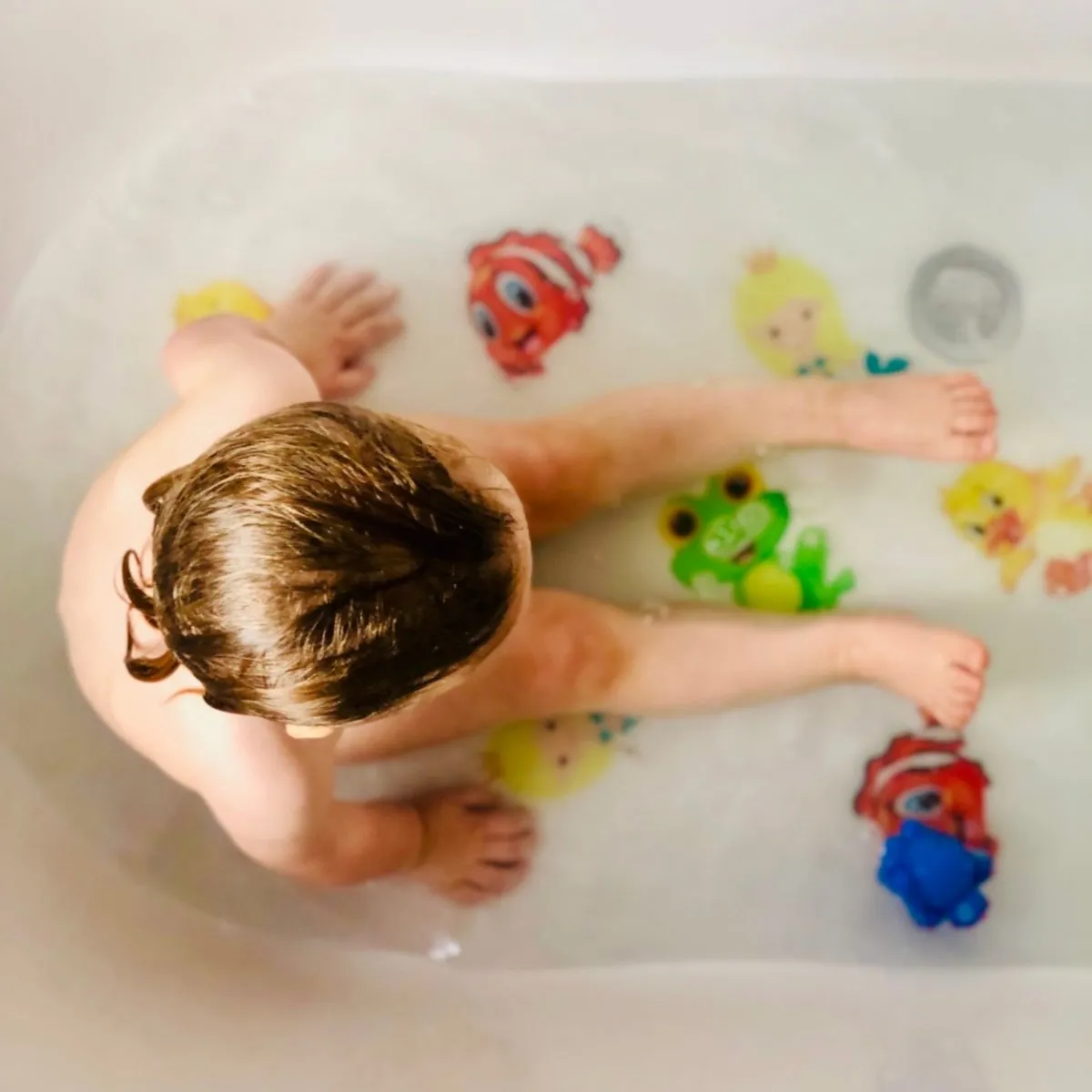 Non Slip Kids & Baby Bath Stickers - Smiley Starfish x5