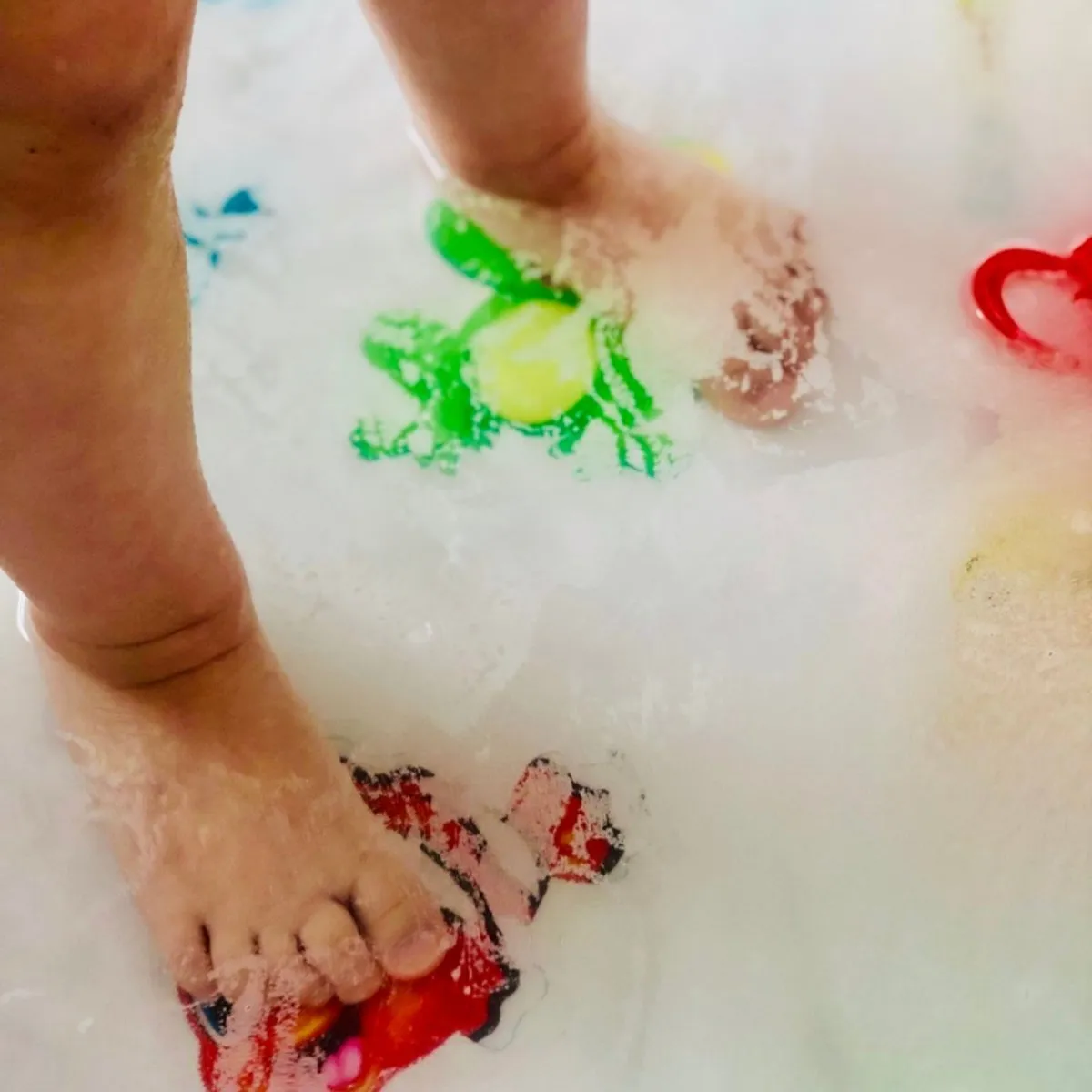 Non Slip Kids & Baby Bath Stickers - Smiley Starfish x5