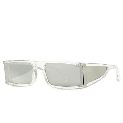 Nylah Retro Rectangle Sunglasses