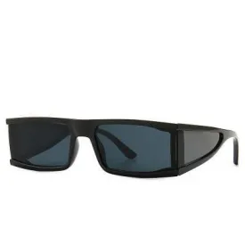 Nylah Retro Rectangle Sunglasses