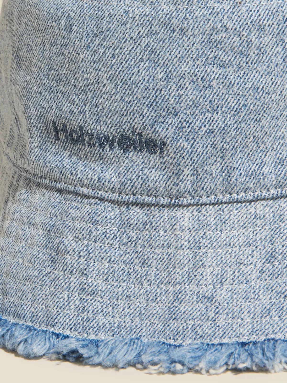 Pafe Denim Bucket Hat - Light Blue