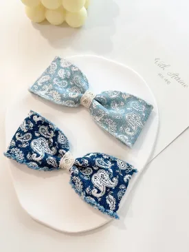 Paisley Denim  / Single Item
