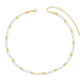 Pina Colada Pearl Choker