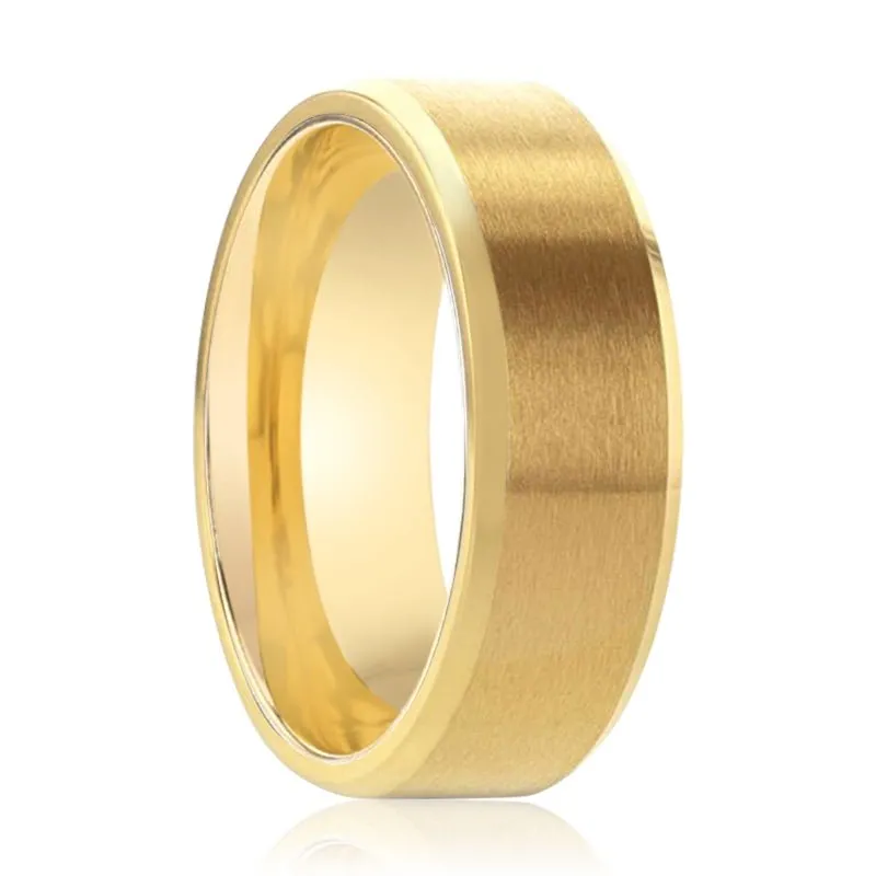 RADIATE | Titanium Ring Beveled Polished Edges