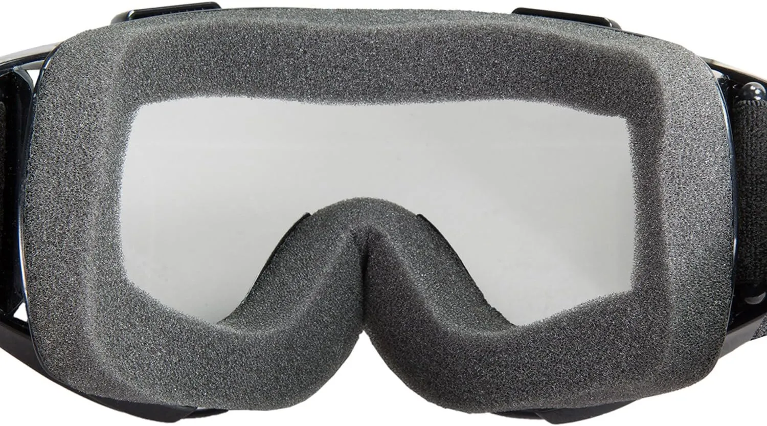 Raider 26-001 Black Frame/Clear Lens Impact-Resistant Adult MX Off- Road Goggles