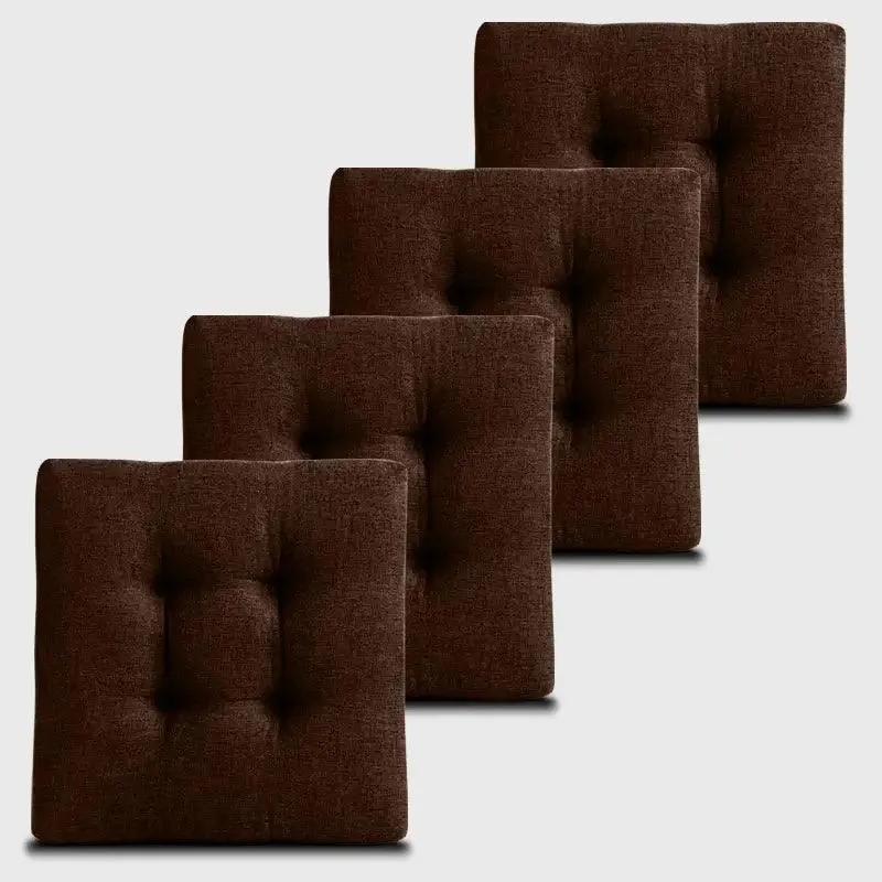 Rulaer® Kitchen Square Bar Stool Cushions with Ties
