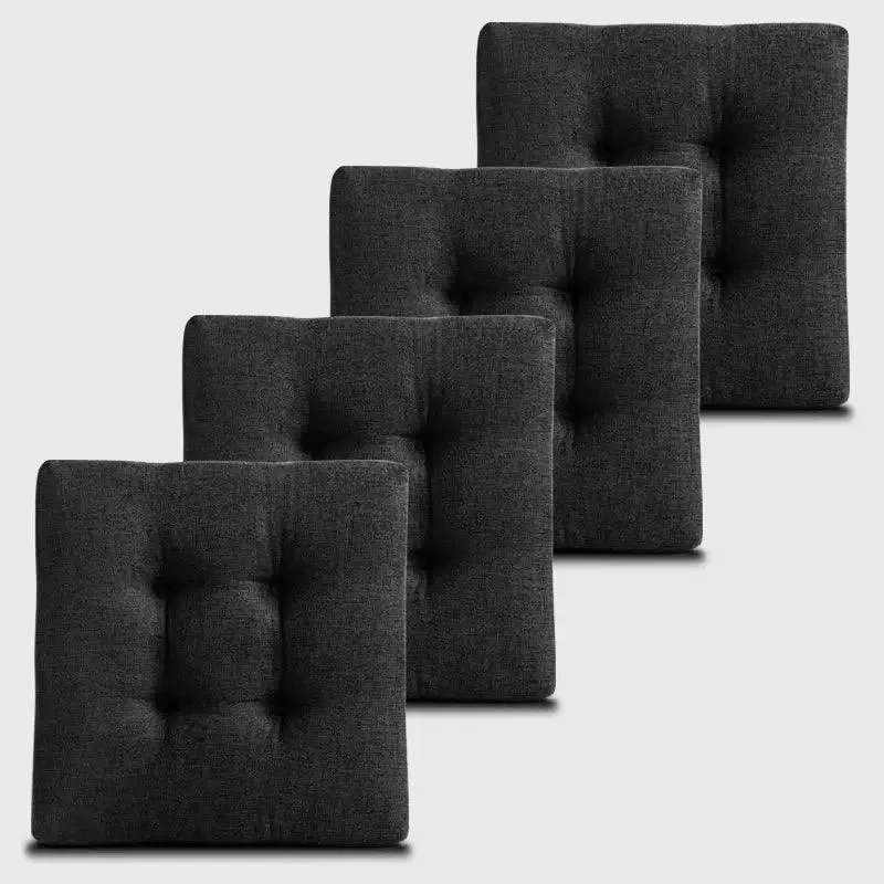 Rulaer® Kitchen Square Bar Stool Cushions with Ties