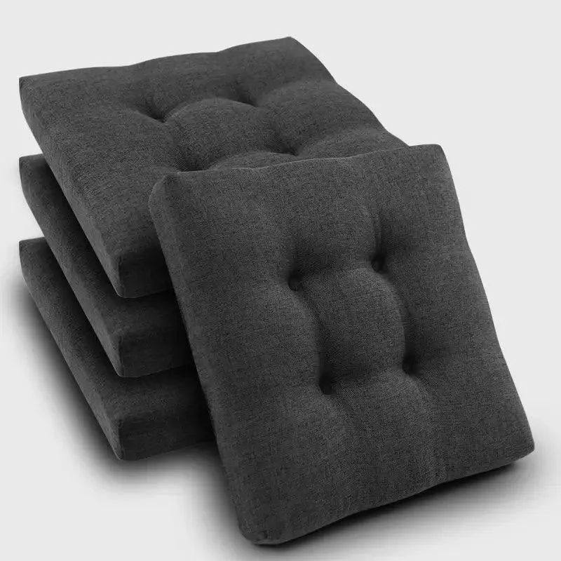 Rulaer® Kitchen Square Bar Stool Cushions with Ties