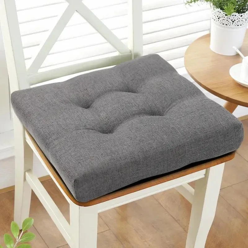 Rulaer® Kitchen Square Bar Stool Cushions with Ties