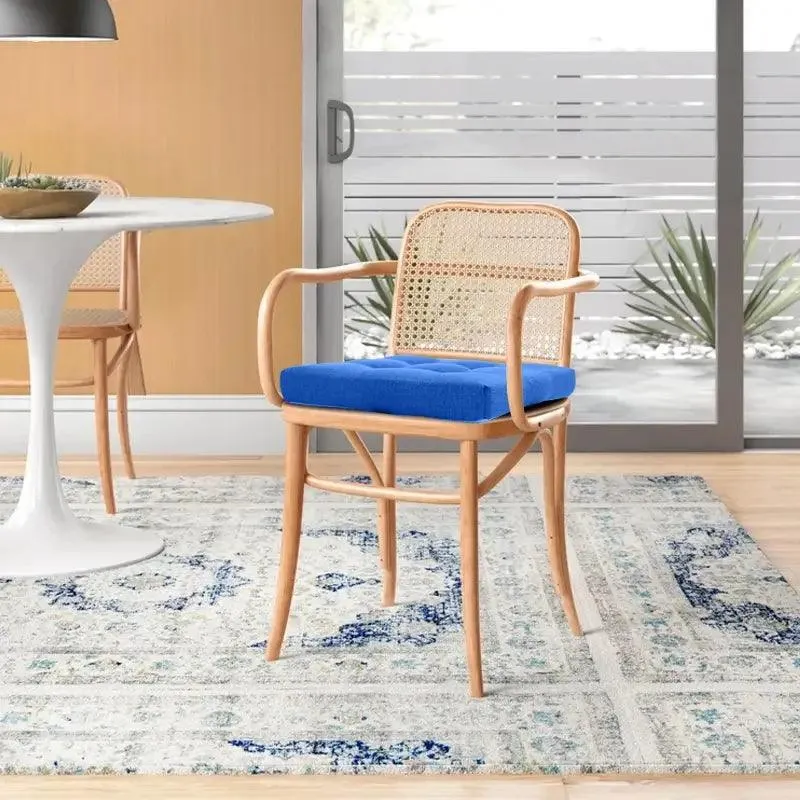 Rulaer® Kitchen Square Bar Stool Cushions with Ties