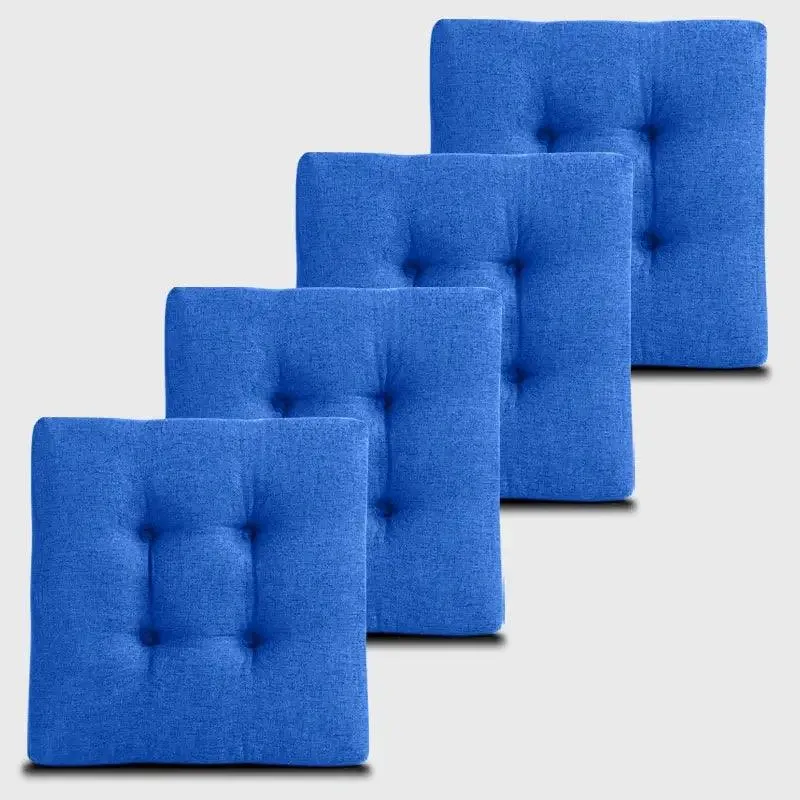 Rulaer® Kitchen Square Bar Stool Cushions with Ties
