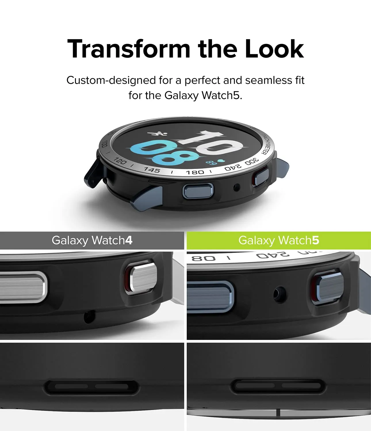 Samsung Galaxy Watch 5 44mm | Air Sports Bezel Combo Pack| Black   44-12