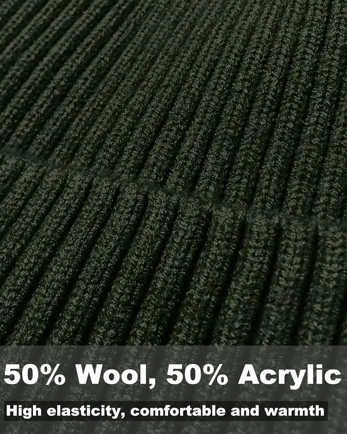 Satin Lined Beanie for Women Men, Womens Silk Lined Beanies, Wool Knit Cuffed Warm Winter Hats Skull Cap