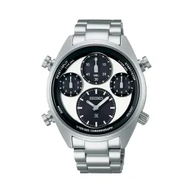 Seiko - SFJ001P Prospex ‘Panda’ One Hundredth of a Second Speedtimer Solar Chronograph Watch