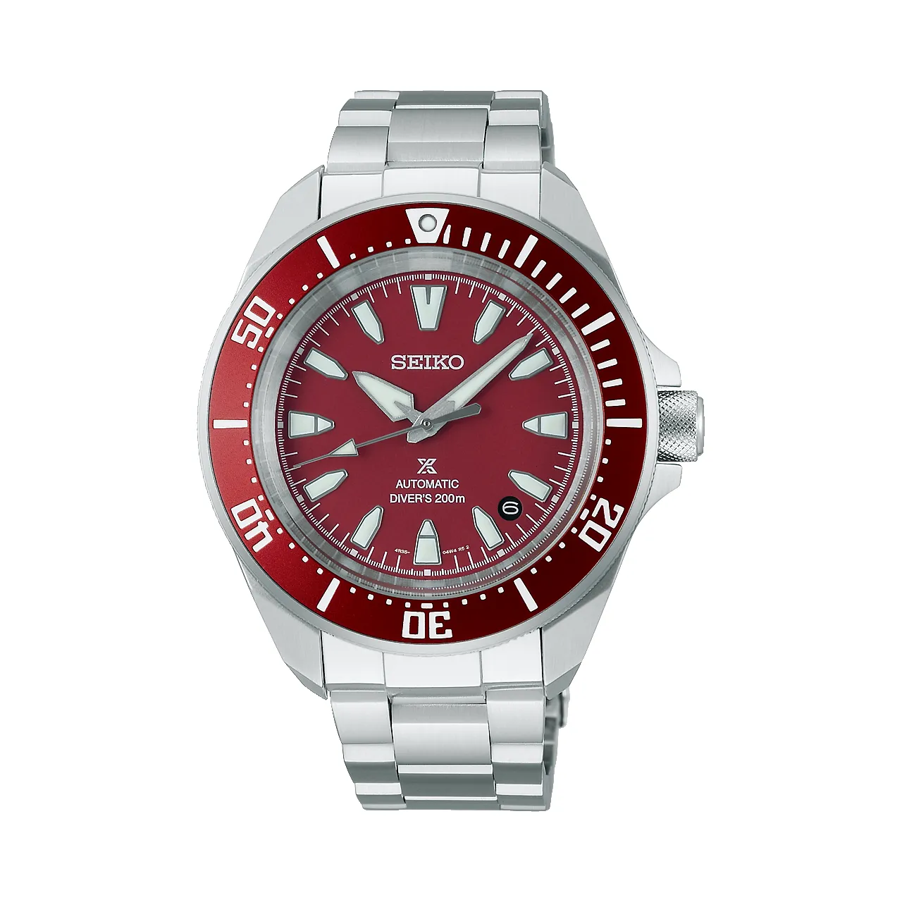Seiko - SRPL11K Prospex Red 'Samurai' Automatic Divers Watch