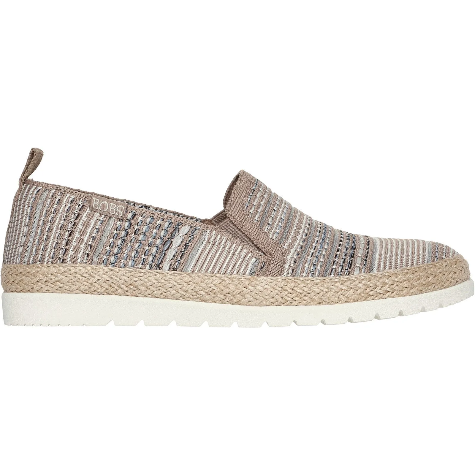 Skechers Womens BOBS Flexpadrille 3.0 Island Muse Espadrille - Taupe