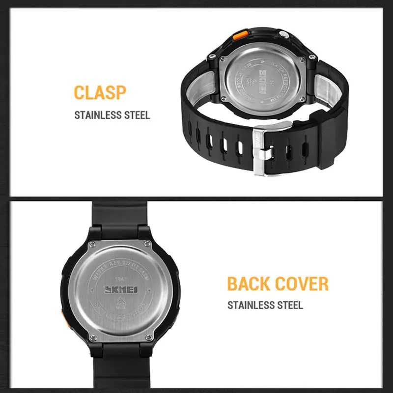 SKMEI 1841 Powerful Men‘s LED Sports Watch with Stopwatch