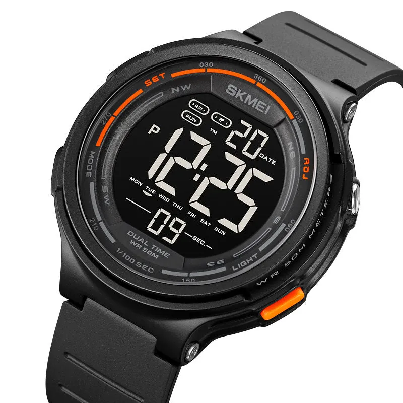 SKMEI 1841 Powerful Men‘s LED Sports Watch with Stopwatch